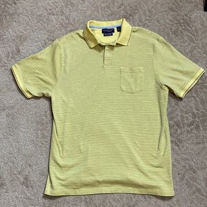 Roundtree & Yorke Supima cotton polo shirt size L